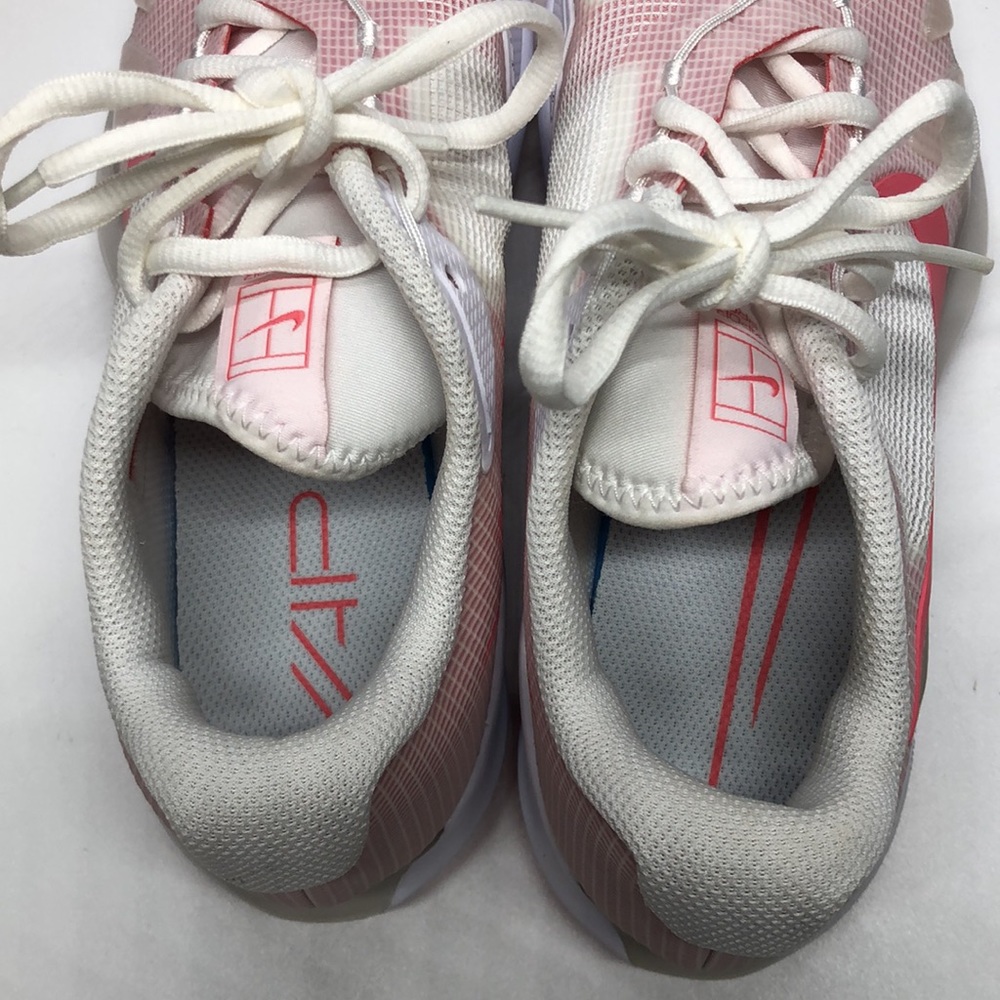 Woman’s NikeZoom Vapor Prop HC CZ0222-106 Pink/White USED Size 8 - Picture 9 of 11